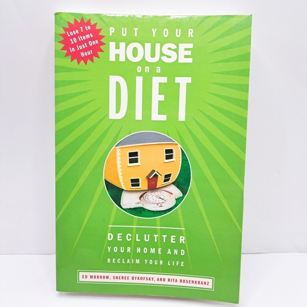Put Your House on‎ a Diet Ed Morrow Declutter Home Paperback Self-Help Book